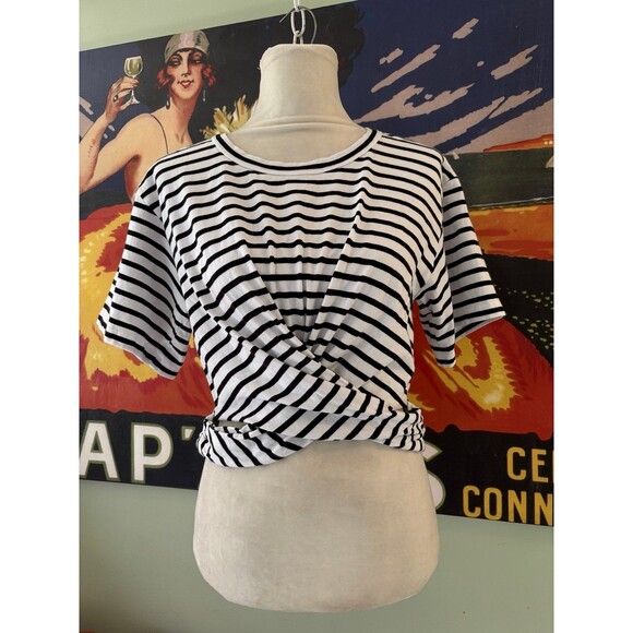 A.L.C. striped crop top - Picture 3 of 12